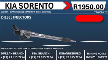 Kia Sorento Diesel Injectors 