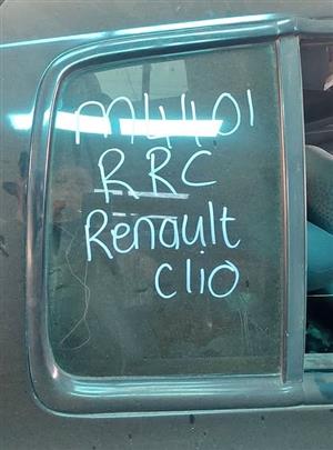 Renault Clio ll right rear corner window 