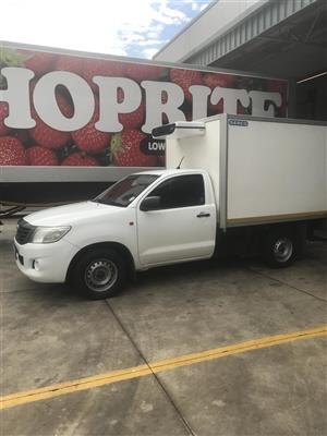 Refrigerated bakkies for hire