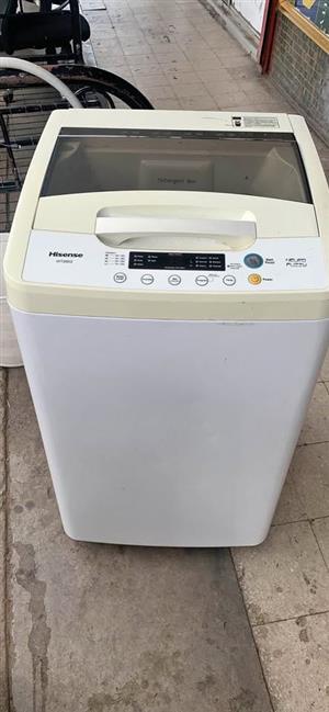 Hisence top loader washing machine 280 Steve Biko rd Gezina  PTA    