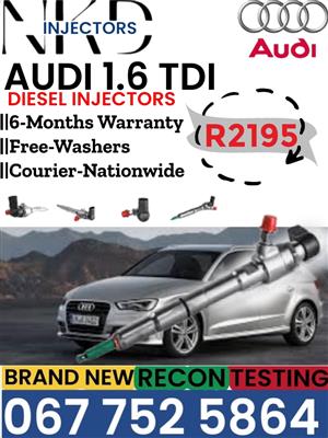 Audi 1.6L Diesel injectors 