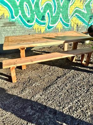 Table Bench set - Oregon