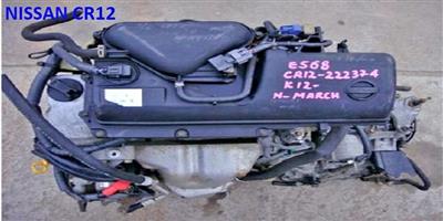 NISSAN MICRA 1.2L 16V COMPLETE CR12 USED IMPORTED ENGINE FOR SALE