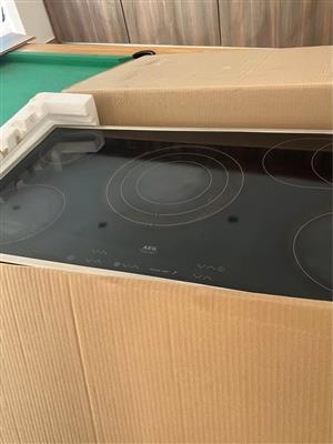 AEG Glass Hob 5 plate 60cm x 90cm