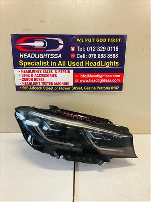 BMW G20 3 series Laser right side LED xenon headlight (Shadow)
