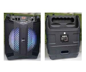 8"(30cm tall) Bluetooth Rechargable Speaker with remote, New with 1 year warranty and FREE DELIVERY