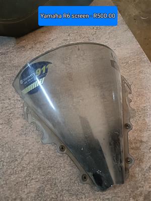 Yamaha R6 screen for sale