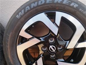 OEM Nissan Magnite Mags and tyres 