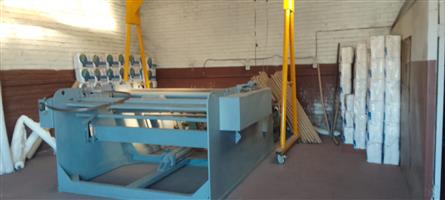 TOILET PAPER MANUFACTURING MACHINE FOR SALE. 
