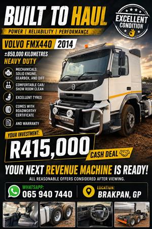 Volvo FMX440 2014