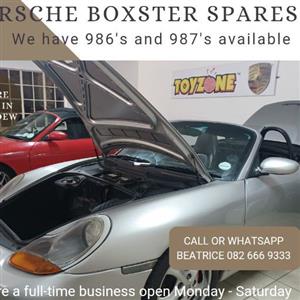 Porsche boxster 986 and 987 stripping for spares and parts 