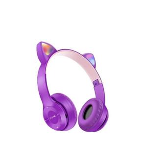 P47 wireless headphones and Y47 cat eared headphones.