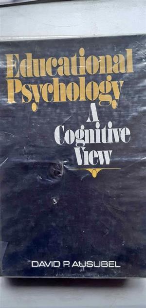 Educational Psychology A cognitive view - David P. Ausubel