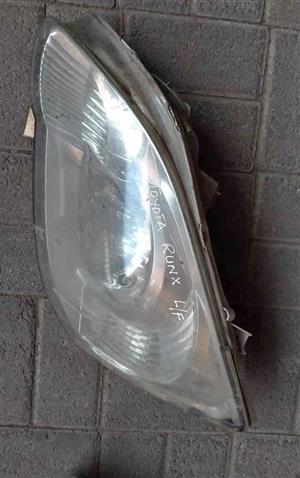 Toyota Runx Left Hand Side headlight 