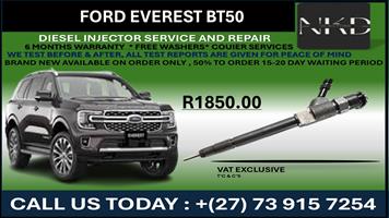 Ford Everest BT50 Diesel Injectors 