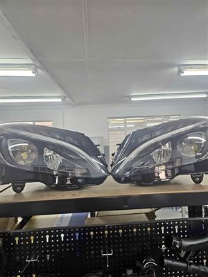 Mercedes Benz W205 Double Xenon Headlights