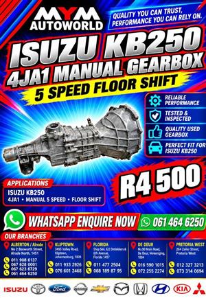 Isuzu Manual gearbox 