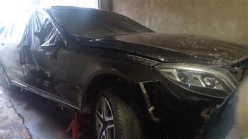 2017 Merc Benz 350D Accident damaged