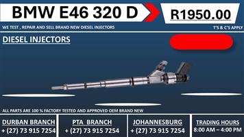 BMW E46 320 D Diesel Injectors 