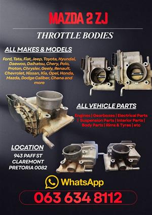 Mazda 2 ZJ throttle bodies