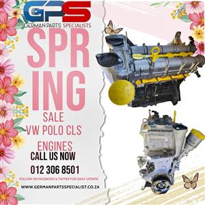 VW Polo Vivo CLS Engine For Sale!