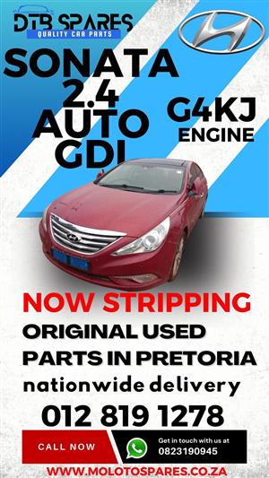 Hyundai sonata 2.4 auto Gdi 2014 model with G4KJ engine