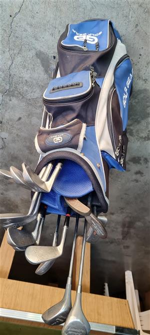 Complete golf set - 14 clubs + Golf Gear bag