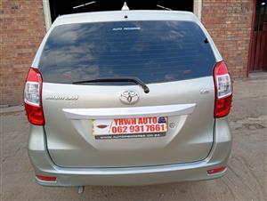 2019 Toyota Avanza 1.5 SX  Automatic 78,000km GOLD