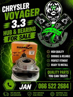 CHRYSLER VOYAGER 3.3 HUB & BEARING FOR SALE 