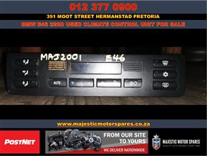 Bmw e46 320d used climate control unit for sale