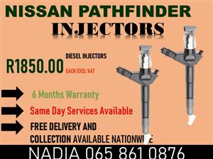 NISSAN PATHFINDER DIESEL INJECTORS FOR SALE OR TO RECON
