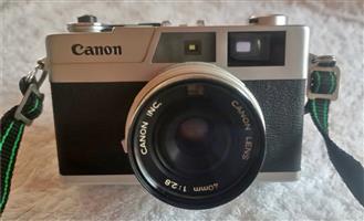 Canon Canonet 28 Vintage Rangfinders 35 mm Camera