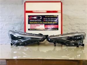Toyota Corolla cross left and right side LED headlights