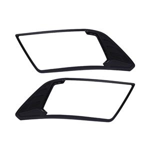 Matt Black headlight Trim for Nissan Navara 2021 High Spec