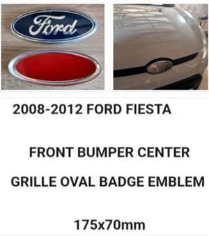 2008 - 12 Ford Fiesta front oval badge emblem 