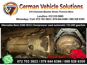 Mercedes Benz E200 W211 Kompressor used automatic 722.695 gearbox for sale