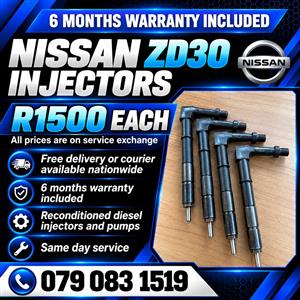 NISSAN ZD30 INJECTORS FOR SALE 