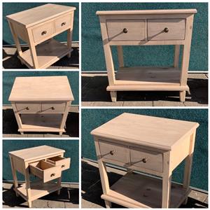 Night stand Cottage Elegant series 0650 - Stained