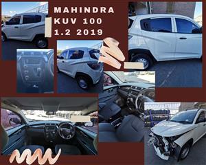 Mahindra KUV 100 1.2 2019 stripping for spares 
