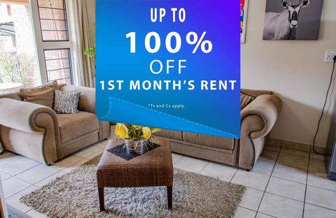 1st Month's rent FREE!*
