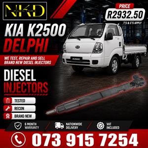 Kia K2500 Delphi Diesel Injectors 