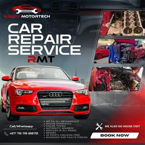 We do car repairs and services