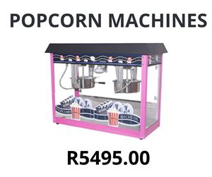 Popcorn Machine Pink & Black