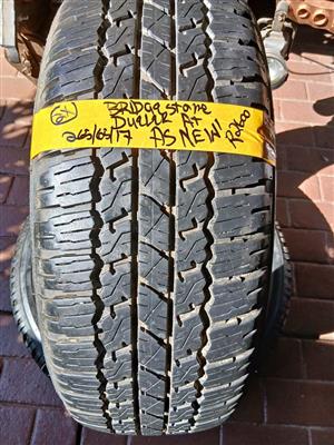 2x 17 Bridgestone dueler As New