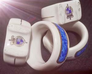 Porcelain Napkin Rings - Royal Windsor