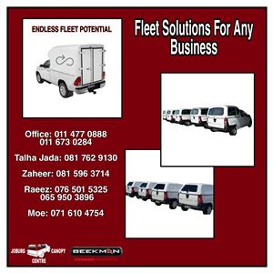 Vehicle/Canopy Fleet Solutions For Any Business 
