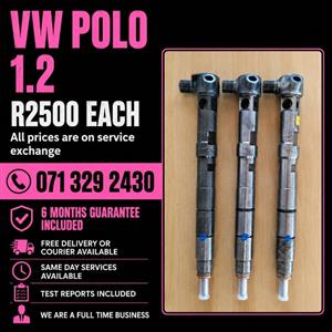 VW POLO 1.2 BLUE MOTION INJECTORS FOR SALE WITH WARRANTY 
