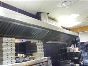 CANOPY EXTRACTOR FLAT BACK – COMMERCIAL KITCHEN