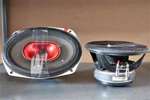 2X ICE POWER IP-S6999PRO 2000W 6X9 SPEAKERS S066965A