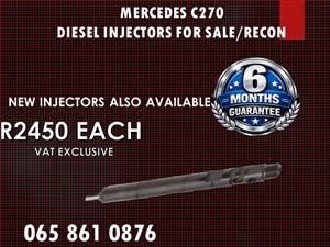 MERCEDES C270 DELPHI DIESEL INJECTORS FOR SALE NATIONWIDE